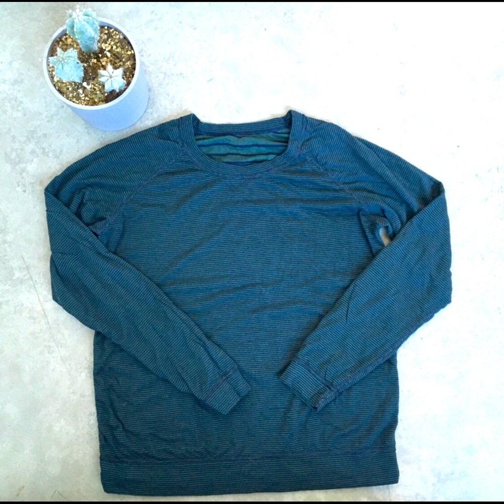 Marine Layer Reversible Raglan in Pine Grove/Navy